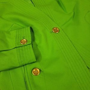 Talbots Lime Green Blazer